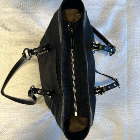 Coach Signature Large North South Tote - Picture 8 of 11